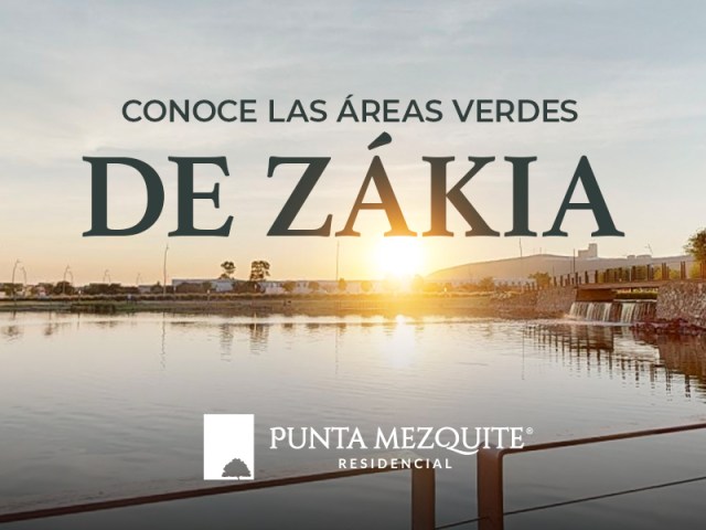 Adéntrate en un recorrido virtual en las áreas verdes de Zákia